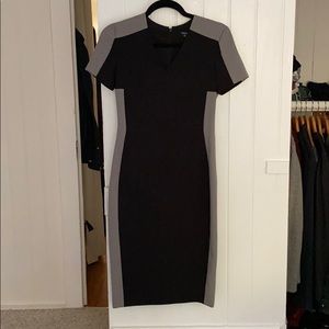 Color-blocked suiting dress by Raoul. Like new!